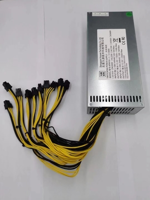 10x6PIN সংযোগকারী আউটপুট সহ 2U 2000W Asic মাইনার পাওয়ার সাপ্লাই